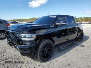 2022 Ram 1500 Big Horn with VIN 1C6RREFG0NN171444, listed as a Copart auction lot 81830864 with 22,603 mi miles and Salvage title. Bid and sale history available at DreamBid. Image 1.