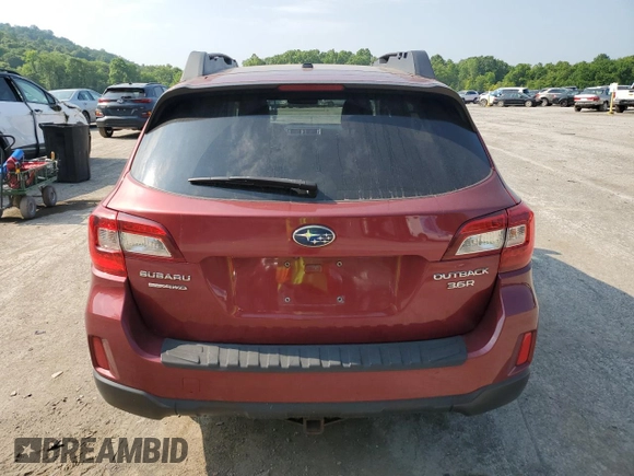 2015 Subaru Outback Limited with VIN 4S4BSEJC7F3283962, listed as a Copart auction lot 59736095 with 101,242 mi miles and Salvage title. Bid and sale history available at DreamBid. Image 6.