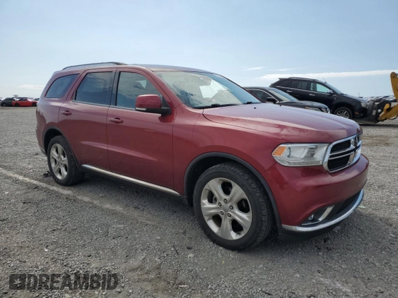 2014 Dodge Durango Limited z VIN 1C4RDJDG1EC520626, wystawiony jako Copart lot #52431285 z przebiegiem 97 233 mil mil oraz Szkoda całkowita • Salvage title. Historia ofert i sprzedaży dostępna na DreamBid. Obrazek 4.