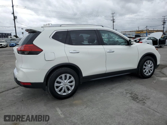 2017 Nissan Rogue S with VIN JN8AT2MT3HW143226, listed as a Copart auction lot 53018755 with 90,434 mi miles and Salvage Title. Bid and sale history available at carsss.com. Image 3.