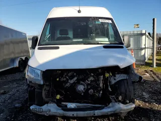 2021 Mercedes-Benz Sprinter Cargo with VIN W1Y4EBHY9MT059542, listed as a Copart auction lot 85926744 with 95,115 mi miles and Salvage Title. Bid and sale history available at carsss.com. Image 5.