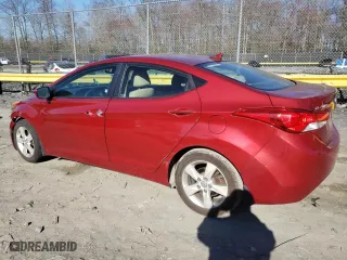 2012 Hyundai Elantra GLS with VIN KMHDH4AE5CU468827, listed as a Copart auction lot 49303475 with 107,559 mi miles and Salvage Title. Bid and sale history available at carsss.com. Image 2.