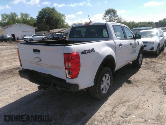 2022 Ford Ranger XL with VIN 1FTER4FH3NLD46887, listed as a IAAI auction lot 42001380 with 15,221 mi miles and . Bid and sale history available at DreamBid. Image 4.