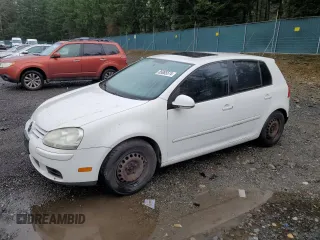 2008 Volkswagen Rabbit S with VIN WVWCA71K48W153492, listed as a Copart auction lot 85085574 with 146,936 mi miles and Salvage Title. Bid and sale history available at carsss.com. Image 1.