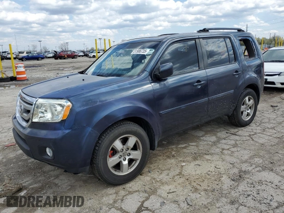 2011 Honda Pilot EX-L z VIN 5FNYF4H53BB061842, wystawiony jako Copart lot #51986735 z przebiegiem 160 684 mil mil oraz Szkoda całkowita • Salvage title. Historia ofert i sprzedaży dostępna na DreamBid. Obrazek 1.