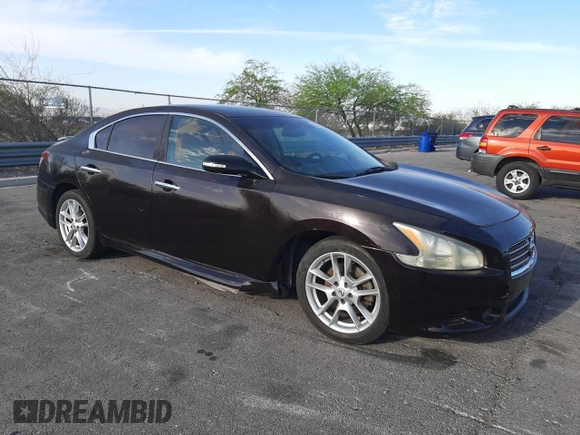 2010 Nissan Maxima SV with VIN 1N4AA5AP4AC847765, listed as a Copart auction lot 58555505 with 182,477 mi miles and Salvage title. Bid and sale history available at DreamBid. Image 4.