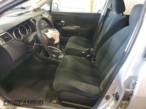 2011 Nissan Versa SL with VIN 3N1BC1CPXBL412353, listed as a Copart auction lot 62581505 with 107,447 mi miles and Salvage title. Bid and sale history available at DreamBid. Image 7.