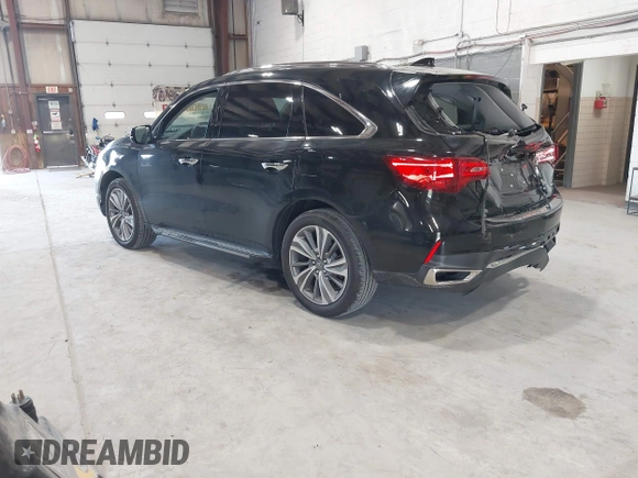 2017 Acura MDX Technology with VIN 5FRYD4H57HB031109, listed as a IAAI auction lot 42428908 with 44,095 mi miles and . Bid and sale history available at DreamBid. Image 3.