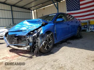 2024 Nissan Sentra SV z VIN 3N1AB8CV6RY346161, wystawiony jako Copart lot #60416085 z przebiegiem 28 769 mil mil oraz Nie do naprawy • Non repairable. Historia ofert i sprzedaży dostępna na DreamBid. Obrazek 1.
