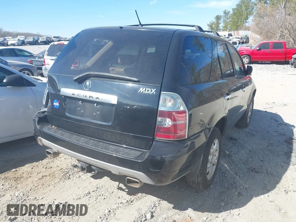 2004 Acura MDX Touring Pkg RES w/Nav with VIN 2HNYD18904H554795, listed as a IAAI auction lot 41649432 with 218,000 mi miles. Bid and sale history available at carsss.com. Image 4.