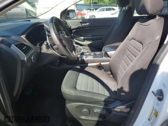 2022 Ford Edge SE with VIN 2FMPK4G98NBB10011, listed as a Copart auction lot 56198525 with 35,343 mi miles and Salvage title. Bid and sale history available at DreamBid. Image 7.