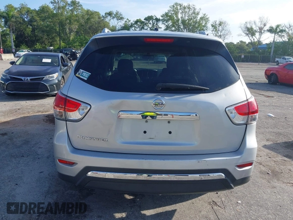 2016 Nissan Pathfinder S with VIN 5N1AR2MN7GC602930, listed as a IAAI auction lot 42447462 with 182,006 mi miles and . Bid and sale history available at DreamBid. Image 16.