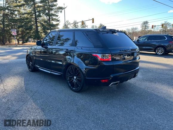 2018 Land Rover Range Rover Sport with VIN SALWR2RE7JA196811, listed as a Copart auction lot 41639235 with 103,214 mi miles and Clean Title. Bid and sale history available at carsss.com. Image 3.