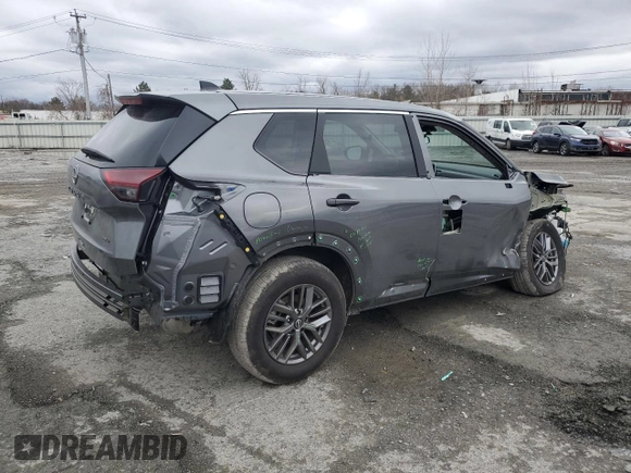 2025 Nissan Rogue S z VIN 5N1BT3AB0SC790995, wystawiony jako Copart lot #48211515 z przebiegiem 260 mil mil oraz Szkoda całkowita • Salvage title. Historia ofert i sprzedaży dostępna na DreamBid. Obrazek 3.