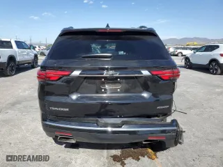 2023 Chevrolet Traverse Premier with VIN 1GNERKKW0PJ209114, listed as a Copart auction lot 47020465 with 15,352 mi miles and Salvage Title. Bid and sale history available at carsss.com. Image 6.