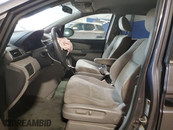 2015 Honda Odyssey LX with VIN 5FNRL5H20FB030966, listed as a Copart auction lot 55086665 with 123,100 mi miles and Salvage Title. Bid and sale history available at DreamBid. Image 7.
