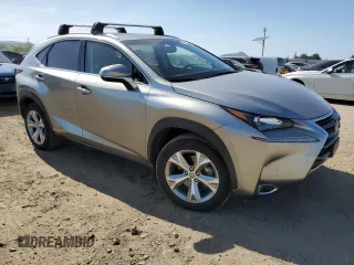 2017 Lexus NX 300h with VIN JTJBJRBZ2H2053608, listed as a Copart auction lot 53855765 with 78,060 mi miles and Salvage Title. Bid and sale history available at DreamBid. Image 4.