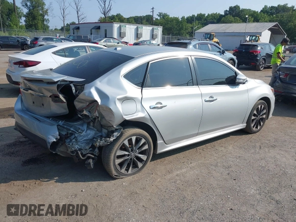 2017 Nissan Sentra S with VIN 3N1AB7AP6HY333553, listed as a IAAI auction lot 40118143 with 77,301 mi miles and . Bid and sale history available at DreamBid. Image 4.