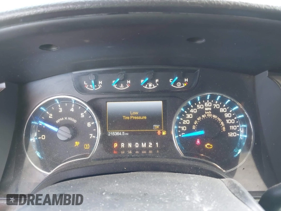 2014 Ford F-150 XL with VIN 1FTFW1CT5EKG08435, listed as a IAAI auction lot 41886526 with 215,364 mi miles. Bid and sale history available at carsss.com. Image 7.
