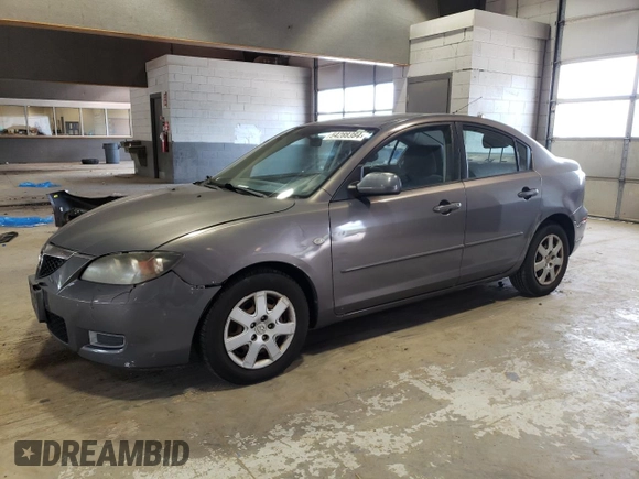 2007 Mazda 3 i Touring with VIN JM1BK32G071686351, listed as a Copart auction lot 54288384 with 155,833 mi miles and Clean Title. Bid and sale history available at DreamBid. Image 1.