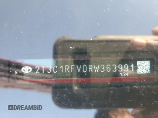 2024 Toyota RAV4 XLE Premium с VIN 2T3C1RFV0RW363991, выставлен на аукционе Copart как лот 55431015 с пробегом 6 822 миль миль и Списание • Salvage title. История ставок и продаж доступна на DreamBid. Изображение 13.