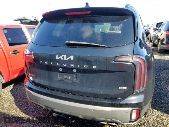 2023 Kia Telluride SX X-Line with VIN 5XYP5DGC7PG387559, listed as a Copart auction lot 73749914 with 15,971 mi miles and Non repairable. Bid and sale history available at DreamBid. Image 6.