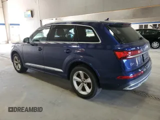2021 Audi Q7 Premium with VIN WA1AJAF75MD020524, listed as a Copart auction lot 49584935 with 54,929 mi miles and Salvage Title. Bid and sale history available at carsss.com. Image 2.