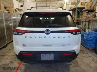 2023 Nissan Pathfinder SV with VIN 5N1DR3BC2PC214038, listed as a Copart auction lot 81183754 with 29,961 mi miles and Salvage Title. Bid and sale history available at carsss.com. Image 6.