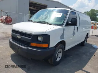 2007 Chevrolet Express Cargo with VIN 1GCGG25V371124133, listed as a IAAI auction lot 42585528 with Not provided miles and . Bid and sale history available at DreamBid. Image 2.