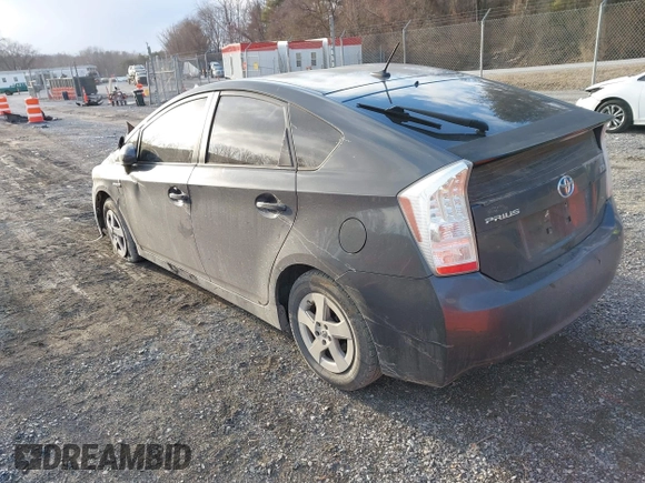 2011 Toyota Prius I with VIN JTDKN3DU9B0253829, listed as a IAAI auction lot 41416197 with 132,469 mi miles and . Bid and sale history available at DreamBid. Image 3.