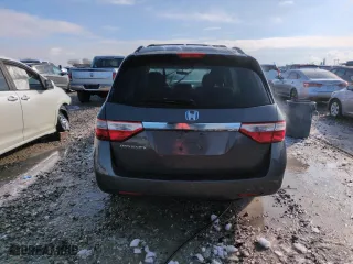 2013 Honda Odyssey EX with VIN 5FNRL5H40DB076506, listed as a Copart auction lot 45609935 with 170,046 mi miles and Salvage Title. Bid and sale history available at carsss.com. Image 6.