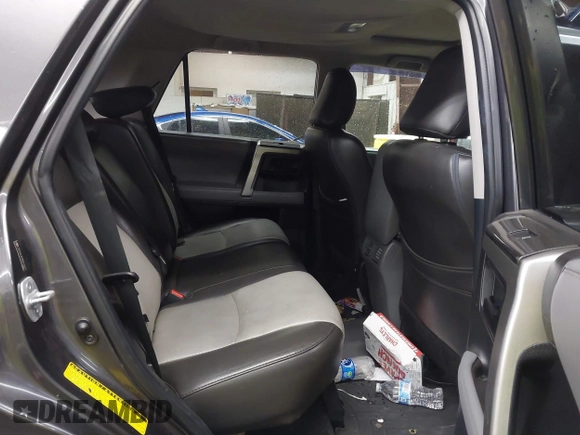 2011 Toyota 4Runner SR5 with VIN JTEZU5JR7B5017417, listed as a IAAI auction lot 41765420 with 165,714 mi miles and . Bid and sale history available at DreamBid. Image 8.