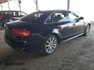 2014 Audi A4 Premium with VIN WAUBFAFL1EN025074, listed as a Copart auction lot 51700855 with 104,662 mi miles and Salvage Title. Bid and sale history available at carsss.com. Image 3.