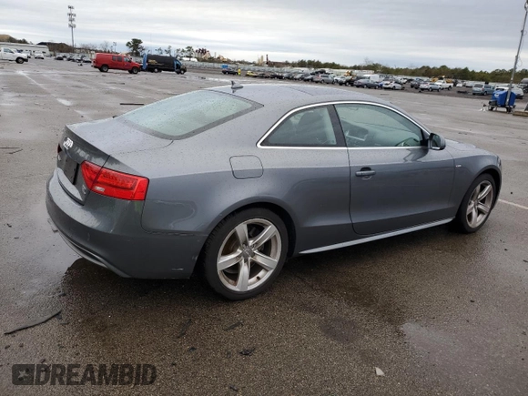 2016 Audi A5 Premium with VIN WAUD2AFR8GA026063, listed as a Copart auction lot 41074883 with 62,579 mi miles and Non repairable. Bid and sale history available at DreamBid. Image 3.