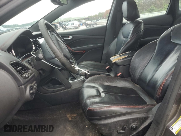2015 Dodge Dart GT with VIN 1C3CDFEB8FD118821, listed as a Copart auction lot 64459445 with 122,870 mi miles and Salvage title. Bid and sale history available at DreamBid. Image 7.