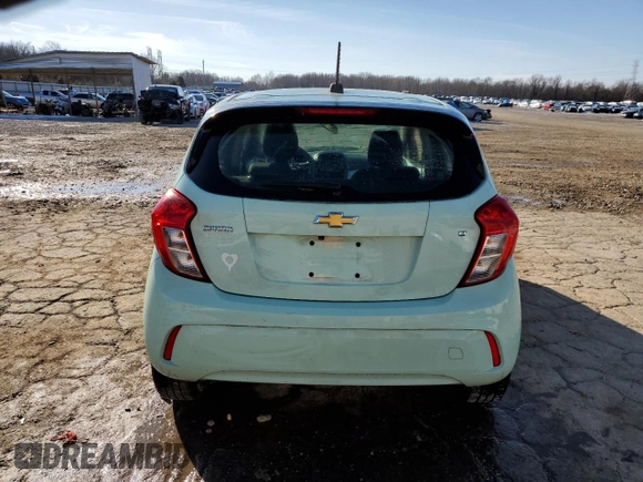 2017 Chevrolet Spark LT with VIN KL8CD6SAXHC832099, listed as a Copart auction lot 41443815 with Not Provided miles and Salvage Title. Bid and sale history available at DreamBid. Image 6.