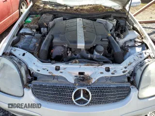 2001 Mercedes-Benz SLK-Class with VIN WDBKK65F31F228400, listed as a Copart auction lot 74381484 with Not Provided miles and Salvage Title. Bid and sale history available at carsss.com. Image 11.