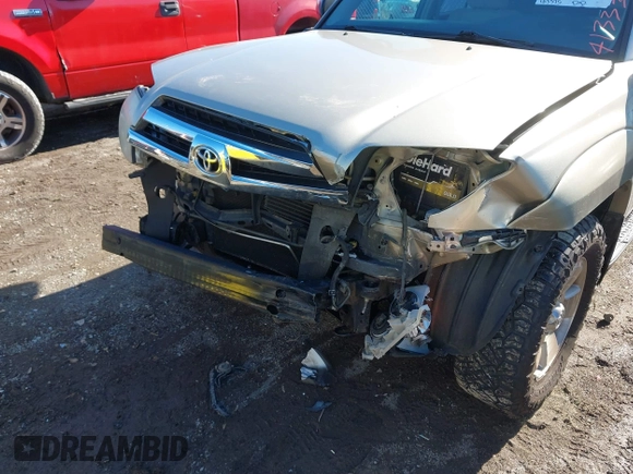 2005 Toyota 4Runner SR5 with VIN JTEBT14R050051404, listed as a IAAI auction lot 41333648 with 413,375 mi miles and . Bid and sale history available at DreamBid. Image 6.