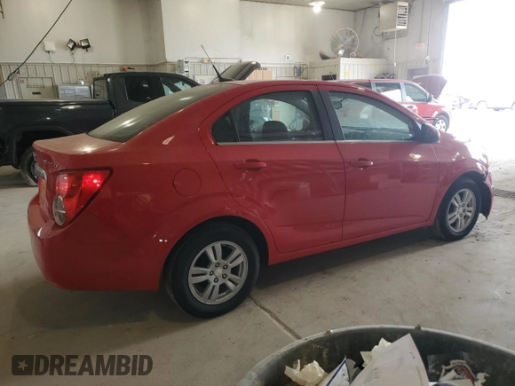 2014 Chevrolet Sonic LT with VIN 1G1JC5SH3E4235691, listed as a Copart auction lot 50311525 with 19,789 mi miles and Salvage Title. Bid and sale history available at DreamBid. Image 3.