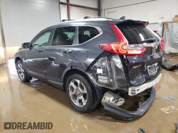 2017 Honda CR-V EX with VIN 5J6RW2H55HL022128, listed as a Copart auction lot 50517305 with 77,382 mi miles and Salvage Title. Bid and sale history available at carsss.com. Image 2.