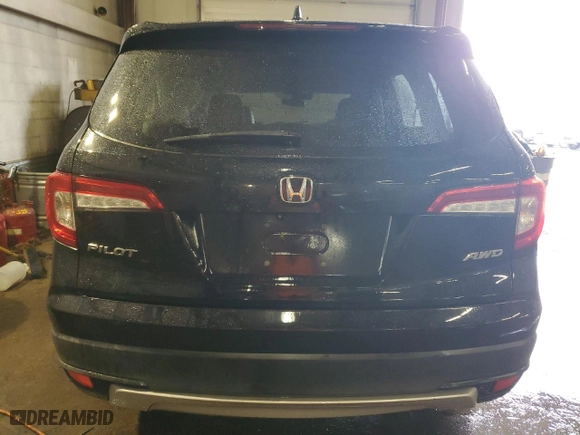 2019 Honda Pilot EX-L with VIN 5FNYF6H59KB042658, listed as a Copart auction lot 46884655 with 88,439 mi miles and Salvage Title. Bid and sale history available at carsss.com. Image 6.