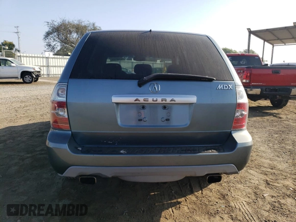 2005 Acura MDX with VIN 2HNYD18285H549901, listed as a Copart auction lot 75368154 with 163,866 mi miles and Salvage Title. Bid and sale history available at carsss.com. Image 6.