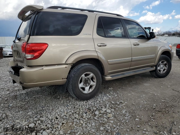2006 Toyota Sequoia Limited with VIN 5TDBT48A16S268999, listed as a Copart auction lot 46572655 with 206,496 mi miles and Clean Title. Bid and sale history available at carsss.com. Image 3.