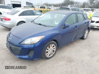 2012 Mazda Mazda3 i Touring with VIN JM1BL1L70C1535312, listed as a IAAI auction lot 41603929 with 160,333 mi miles. Bid and sale history available at carsss.com. Image 2.