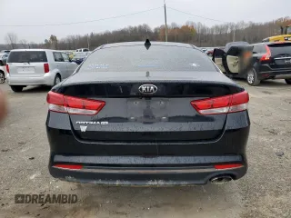 2016 Kia Optima LX with VIN 5XXGT4L30GG029042, listed as a Copart auction lot 82844414 with 158,702 mi miles and Salvage Title. Bid and sale history available at carsss.com. Image 6.