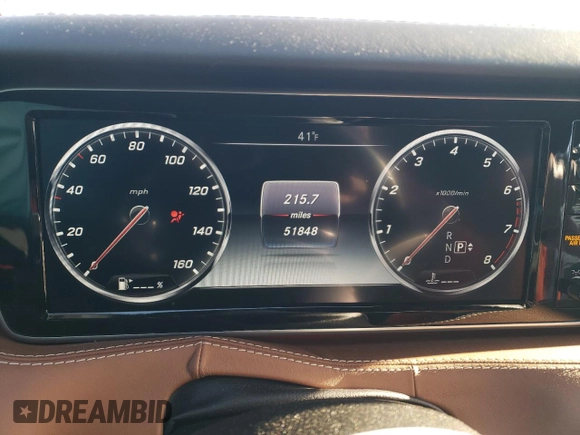 2015 Mercedes-Benz S 550 with VIN WDDXJ8FB5FA003441, listed as a Copart auction lot 85272074 with 51,848 mi miles and Clean Title. Bid and sale history available at DreamBid. Image 9.