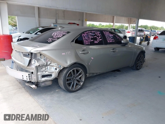 2020 Lexus IS 300 F Sport with VIN JTHGA1D28L5102360, listed as a IAAI auction lot 42591416 with 59,777 mi miles and . Bid and sale history available at DreamBid. Image 4.