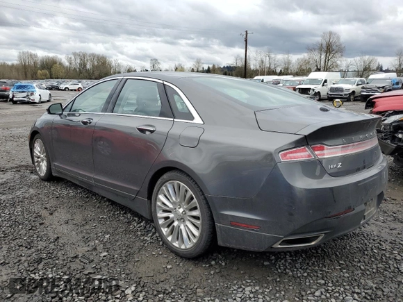 2015 Lincoln MKZ with VIN 3LN6L2GK4FR621797, listed as a Copart auction lot 48238215 with 100,738 mi miles and Salvage Title. Bid and sale history available at DreamBid. Image 2.