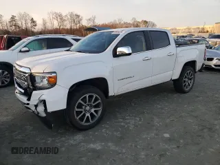 2022 GMC Canyon 2WD Denali with VIN 1GTG5EEN4N1203038, listed as a Copart auction lot 85638024 with 19,987 mi miles and Salvage Title. Bid and sale history available at carsss.com. Image 1.