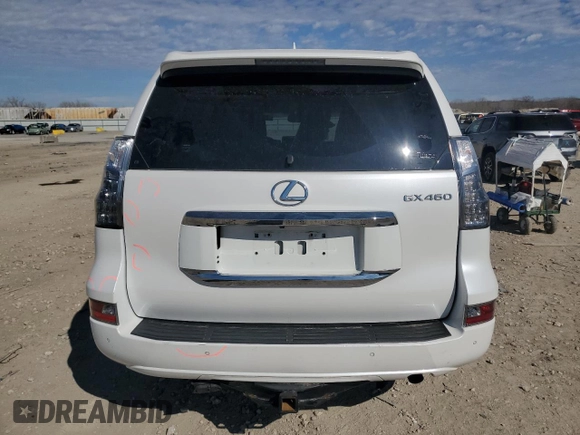 2017 Lexus GX with VIN JTJBM7FX6H5166965, listed as a Copart auction lot 49814385 with 78,739 mi miles and Salvage Title. Bid and sale history available at carsss.com. Image 6.
